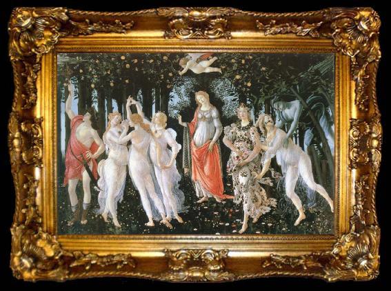 framed  Sandro Botticelli la primavera, ta009-2